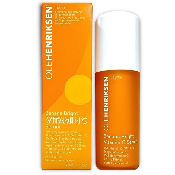 Ole Henriksen—Banana Bright 15% Vitamin C Serum—Full Size (30mL) *NIB* - Picture 1 of 8